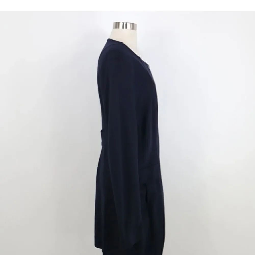 Cabi Lido Navy Blue Button Front Jacket S #5093 - Picture 4 of 8